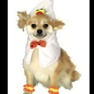 Rubie's Pet Costume, size medium Ghost Headpiece with Cuffs (E2)